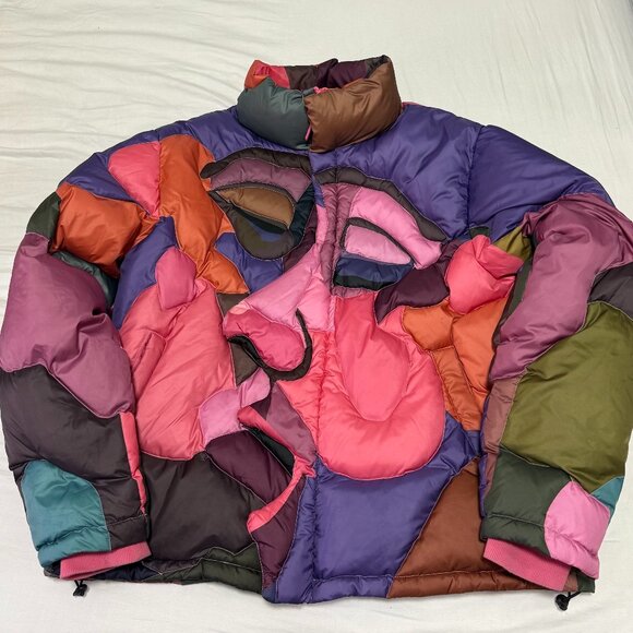 Kidsuper Other - Spring/Summer 2023 KidSuper Passion Fruit Kissing Puffer Winter Jacket Size L